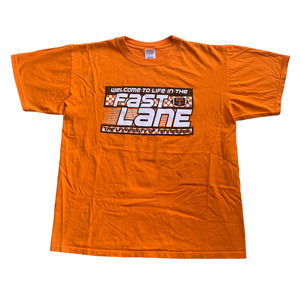 Vintage y2k TN Vols Football The Fast Lane T-shirt (L)